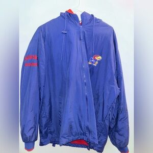 Blue Kansas Jayhawks lined Jacket